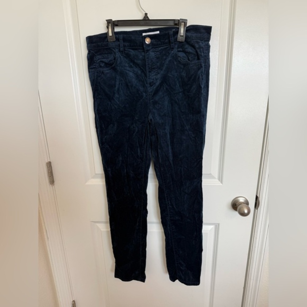 Loft Blue Corduroy Pants Size 6